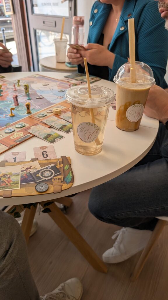 Soirée jeux de société et boissons healthy au 20/80 à Toulouse